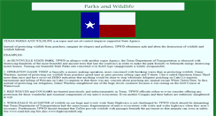 Desktop Screenshot of parksandwildlife.org